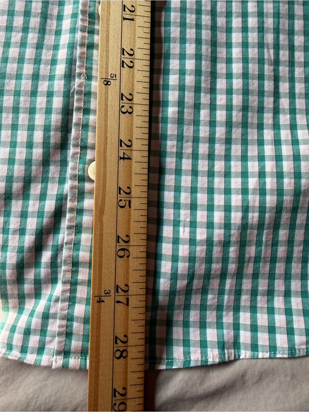 J. Crew Slim Untucked Performance Mens Shirt Size XL Checkered Long Sleeve